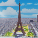 real-eiffel-tower avatar